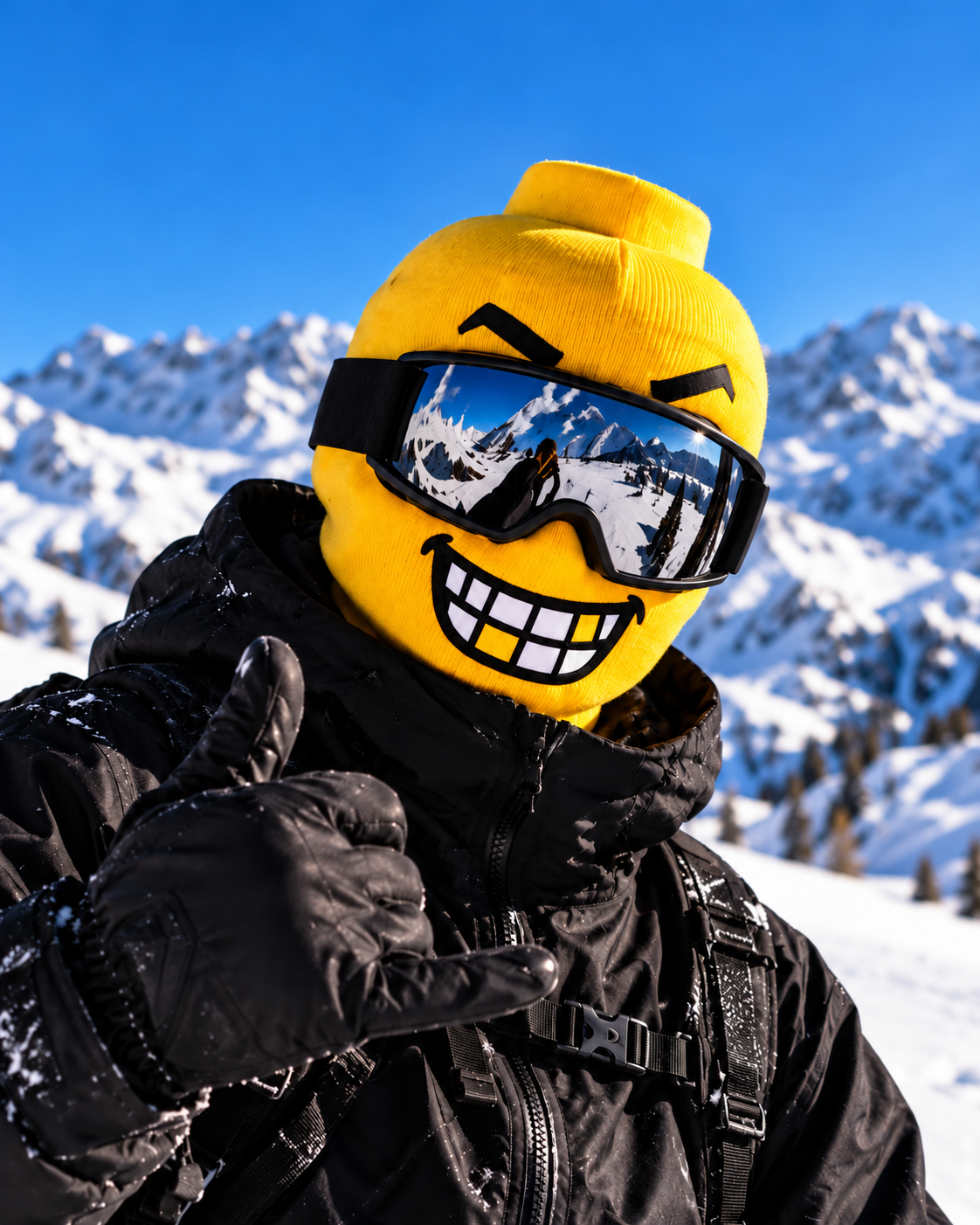 Snowz Grin Ski Mask