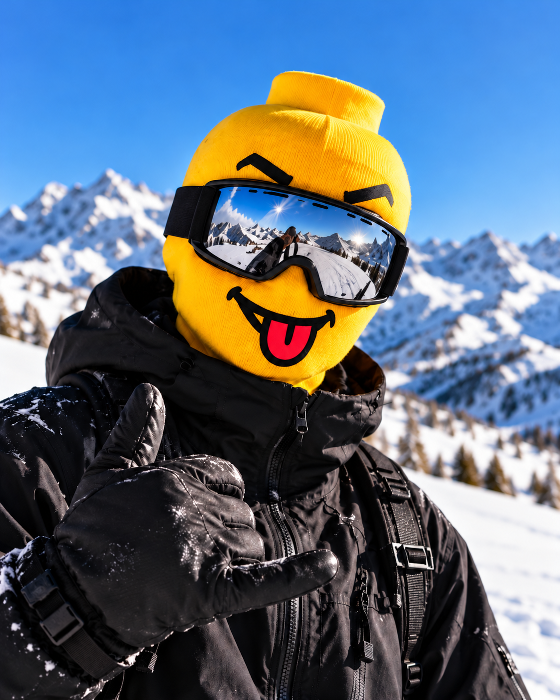 Snowz Playful Ski Mask